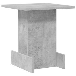 vidaXL Mesa Auxiliar Gris Concreto 35,5 x 35 x 40 cm