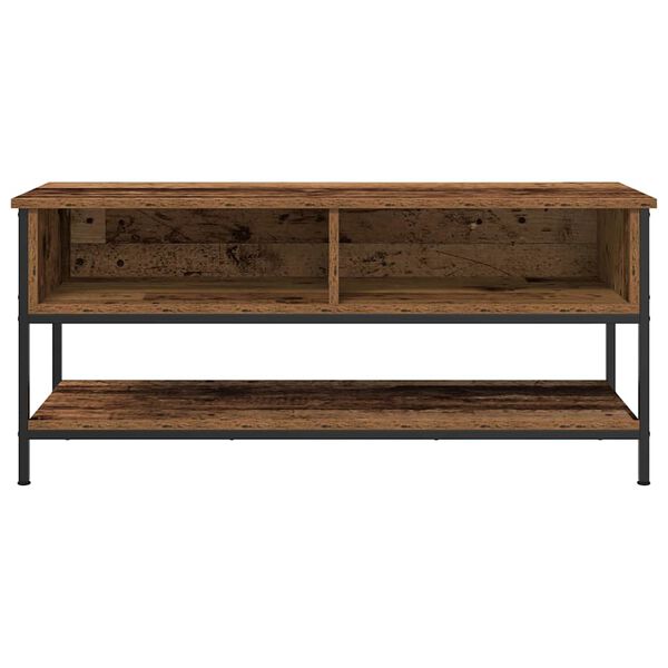 vidaXL Conjunto de mueble de TV Madera envejecida 100 x 35 x 45 cm