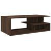 vidaXL Mesa de centro madera ingenier&iacute;a marr&oacute;n roble 102x55x35 cm