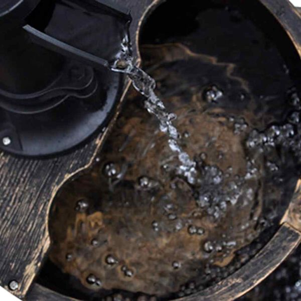 vidaXL Fuente con dise&ntilde;o de bomba de pozo