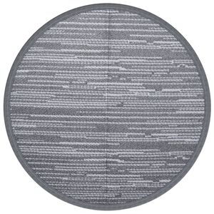 vidaXL Alfombra exterior ARAKIL gris &Oslash;200 cm PP