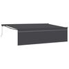 vidaXL Toldo retr&aacute;ctil Antracita 500 x 300 cm Poli&eacute;ster y Aluminio