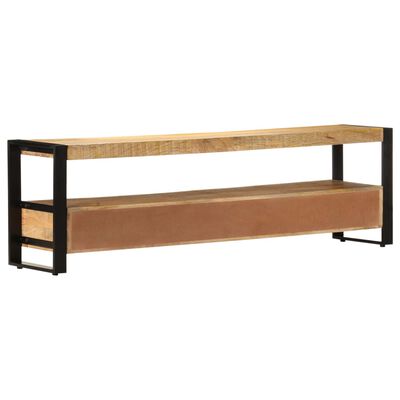 vidaXL Mueble para TV madera maciza de mango 150x30x45 cm