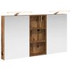 vidaXL Juego de Muebles de Ba&ntilde;o 3 uds. 110 x 10,5 x 60,5 cm