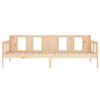 vidaXL Sof&aacute; cama madera maciza de pino 90x190 cm