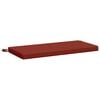 vidaXL Coj&iacute;n de banco SOEST 100% Poli&eacute;ster Rojo 60 x 40 x 5 cm