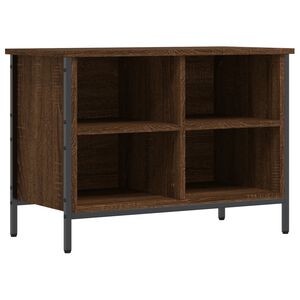 vidaXL Zapatero madera de ingenier&iacute;a marr&oacute;n roble 69x35x50 cm