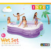 Intex Piscina hinchable Beach Wave 229x229x56 cm 57495NP