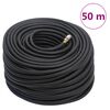 vidaXL Manguera de aire h&iacute;brida caucho y PVC negro 15 mm 50 m