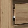 vidaXL Mesita de noche madera de ingenier&iacute;a roble artisan 40x35x62,5cm