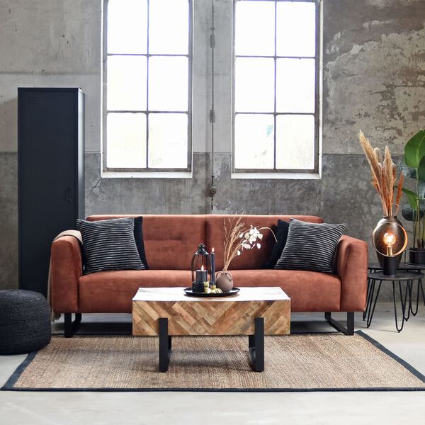 LABEL51 Juego de mesas de centro Frisk 2 unidades negro