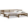 vidaXL Sof&aacute; cama extra&iacute;ble sin colch&oacute;n marr&oacute;n miel 90x190 cm