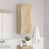 vidaXL Armario de pared para ba&ntilde;o TULUM Roble Sonoma 37 x 24,5 x 86 cm