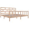 vidaXL Estructura de cama madera maciza de pino 180x200 cm