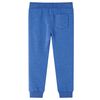 Pantalones de chándal infantiles azul mélange 104