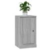 vidaXL Aparador de madera contrachapada gris Sonoma 37,5x35,5x67,5 cm