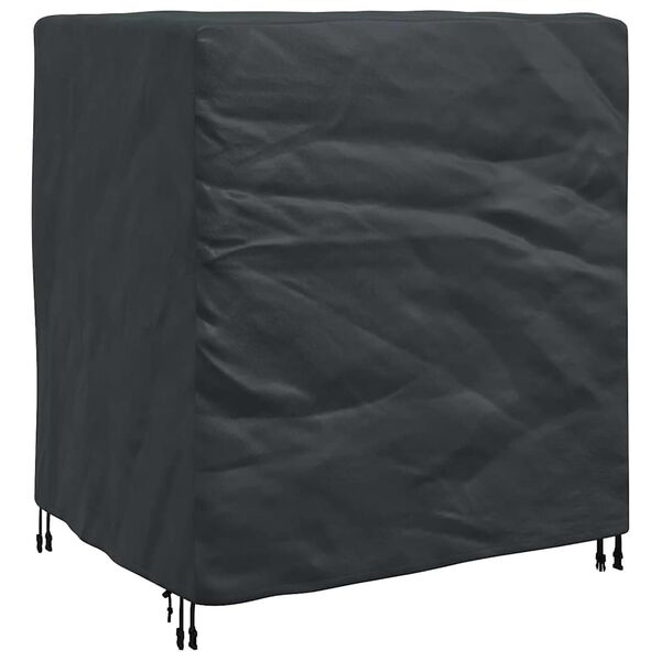 vidaXL Funda para muebles Liso Negro 116 x 100 x 120 cm 600D