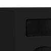 vidaXL Mueble de TV Negro 80 x 35 x 40 cm Madera de ingenier&iacute;a