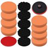vidaXL Juego de almohadillas de pulido 14 piezas 150 mm
