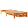 vidaXL Estructura de cama con cajones madera de pino marr&oacute;n 75x190 cm