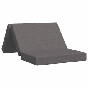 vidaXL Sof&aacute; Cama Plegable 80 x 67 x 45 cm Gris Claro