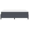 vidaXL Cama tipo Box Spring Gris Oscuro y 140 x 190 cm Tela de Pana