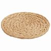 vidaXL Manteles trenzados redondos 10 pcs Natural &Oslash; 30 cm