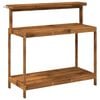 vidaXL Banco de Trasplante Exterior 111,5 x 48,5 x 107 cm Natural