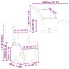 vidaXL Sill&oacute;n reclinable masaje con reposapi&eacute;s cuero sint&eacute;tico blanco