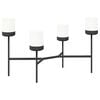 vidaXL Soporte para flores Blanco 125 x 55 x 81 cm