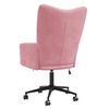 vidaXL Sill&oacute;n de relax de terciopelo rosa