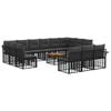 vidaXL Conjunto de sof&aacute;s de exterior 14 uds. 13 plaza