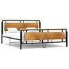 vidaXL Estructura de cama sin colch&oacute;n metal 180x200 cm
