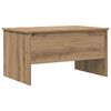 vidaXL Mesa de Caf&eacute; Roble artesanal 102 x 50,5 x 46,5 cm