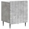 vidaXL Armario de Noche Gris Hormig&oacute;n 43 x 34,5 x 52 cm
