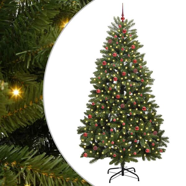 vidaXL &Aacute;rbol de Navidad artificial Verde 270 cm PVC y Metal