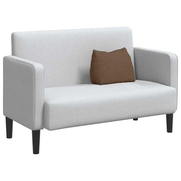 vidaXL Coj&iacute;n de Espalda Marr&oacute;n 45 x 20 x 35 cm tela