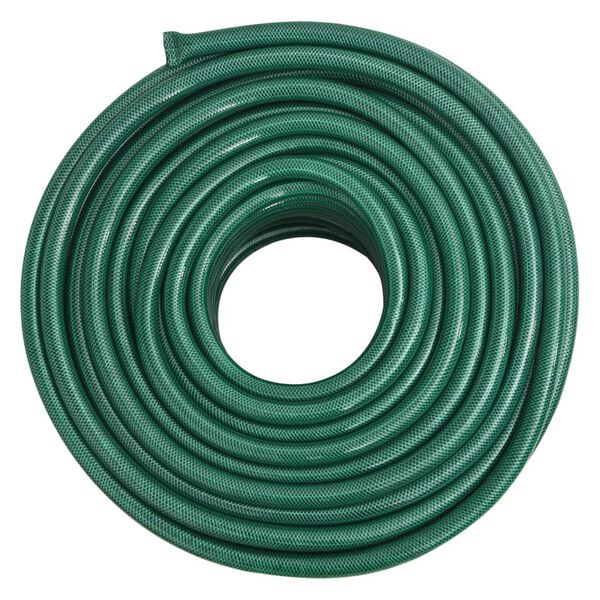 vidaXL Manguera de jard&iacute;n PVC verde 1" 100 m