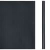 vidaXL Panel de valla de PVC gris oscuro mate 35x0,19 m