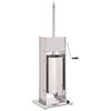 vidaXL Embutidora manual de acero inoxidable plateado 15 L