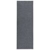 vidaXL Alfombra de pasillo atrapa suciedad 100x350 cm gris