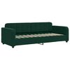vidaXL Sof&aacute; cama nido con cajones terciopelo verde oscuro 80x200 cm