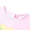 Camiseta infantil rosa claro 140