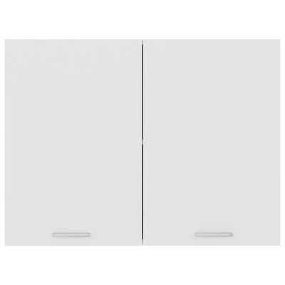vidaXL Armario colgante de cocina madera ingeniería blanco 80x31x60 cm