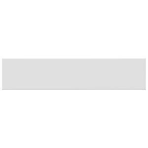 vidaXL Umbral de Ventana Blanco 120 x 35 x 4,5 cm PVC