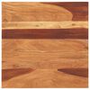 vidaXL Tablero de mesa madera maciza de acacia 15-16 mm 60x60 cm
