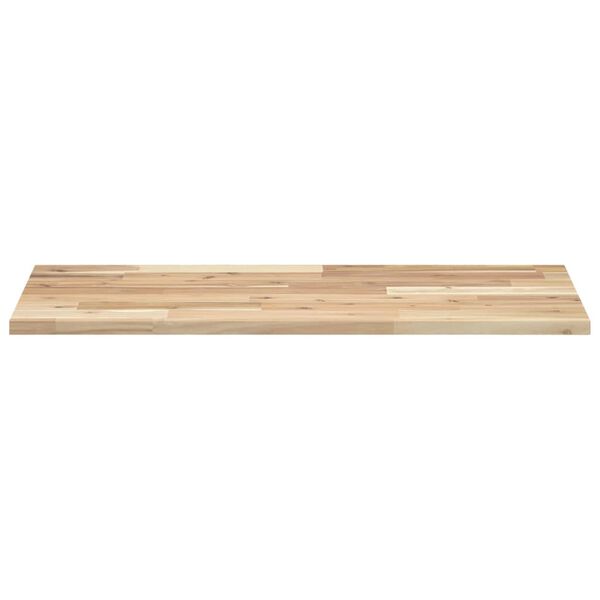 vidaXL Encimera tocador ba&ntilde;o madera maciza acacia sin tratar 80x40x2cm