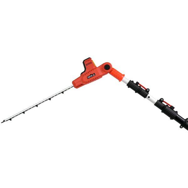 YATO Cortasetos con bater&iacute;a de iones de litio 2,0 Ah 18 V 420 mm