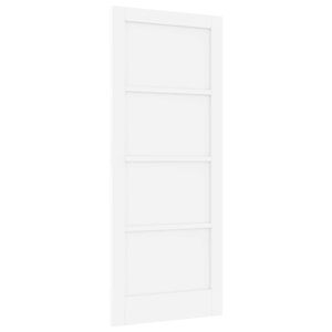 vidaXL Puerta Interior Blanco 83 x 202 cm Madera contrachapada