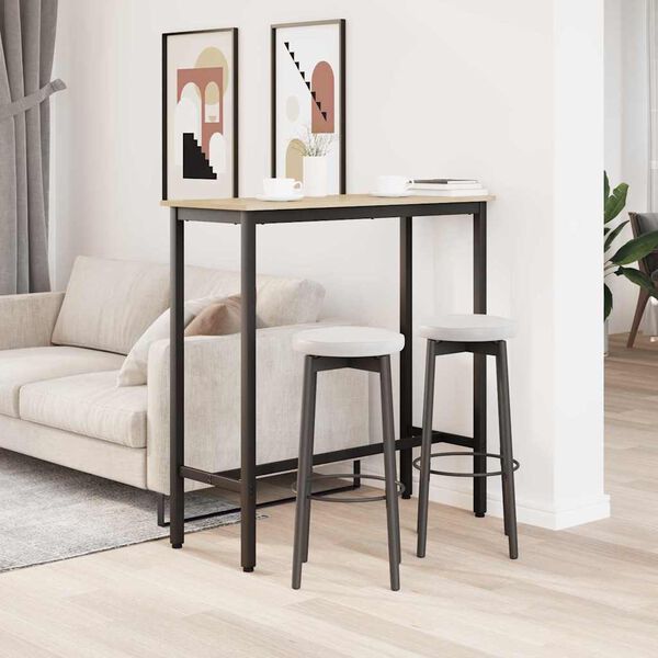 vidaXL Mesa Roble Sonoma 100 x 40 x 100,5 cm